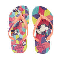 Girls Multicoloured Solid Thong Flip-Flops