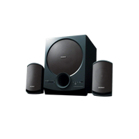Sony SA-D20 C E12 Multimedia Speaker System with Bluetooth (Black)
