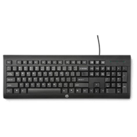 HP K1500 Wired USB Desktop Keyboard  (Black)