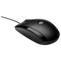 HP X500 Wired Optical Mouse  (USB 2.0, Black)