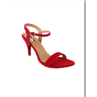Shoetopia Girls Red Solid Heels