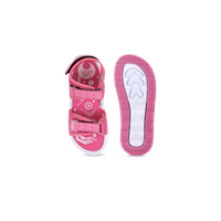 Unisex Kids Pink & White Comfort Sandals