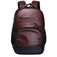 F Gear Luxur Brown 25 Liter Laptop Backpack