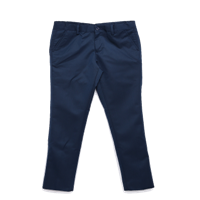 Boys Navy Blue Regular Fit Solid Formal Trousers