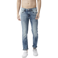 Flying Machine Men Blue Skinny Jackson Fit Low-Rise Clean Look Stretchable Jeans
