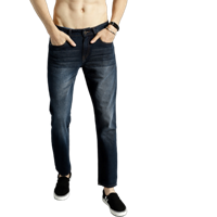 Roadster Men Navy Blue Slim Fit Mid-Rise Clean Look Jeans
