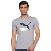 Puma Men's Round Neck Cotton T-Shirt
