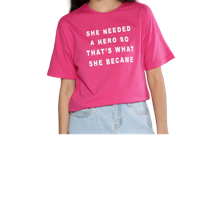 Kook N Keech Women Pink Printed Round Neck T-shirt