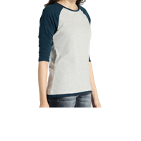 Roadster Women Grey Melange Solid Round Neck T-shirt