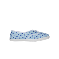 Anouk Women Blue & White Printed Sneakers