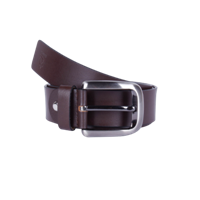 Kara Men Brown Solid Genuine Leather Belt