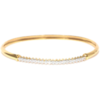 Zaveri Pearls  Brass Gold-plated Kada