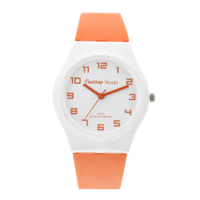 Fantasy World Kids White Analogue Watch Fw-001-Wh-Or01