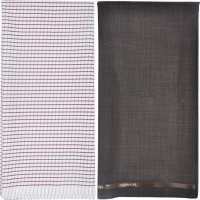 Gwalior Suitings Polycotton Checkered Shirt & Trouser Fabric