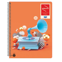 Navneet Youva Spiral & Soft Bound 6 Subject Book Notebook 300 Pages 