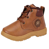 Swiggy Lace Casual Boots For Boys  (Brown)