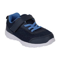 Kazarmax Kids Navy Blue Solid Walking Shoes