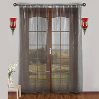 Urban Home PVC Long Door Curtain Single Curtain  