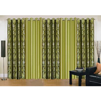 PARADISE HOME DECOR  Polyester Window Curtain (Pack Of 5) 