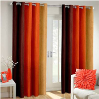 Brother Industries 215 cm (7 ft) Polyester Door Curtain (Pack Of 2) 
