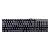 Zebronics Zeb-K25 Wired Usb Desktop Keyboard  (Black)
