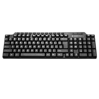 Zebronics Km-2100 Wired Usb Desktop Keyboard  (Black)