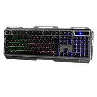 Zebronics Zeb-Transformer-K Wired Usb Gaming Keyboard  (Black)