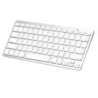 Fku Ultra Slim Bluetooth Multi-Device Keyboard  (White)
