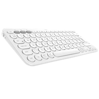 Logitech K380 Bluetooth Tablet Keyboard  (Off White)