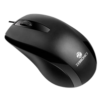 Zebronics Alex Wired Optical Mouse  (Usb 2.0, Black)