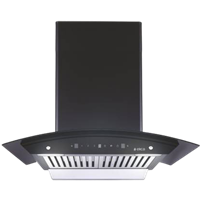 Elica Wd Bf 606 Hac Ms Nero Auto Clean Wall Mounted Chimney