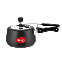 Pigeon By Stovekraft Hard Anodised Aluminium Inner Lid Cooker - 3 Litre With Induction Base