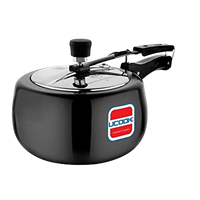 Ucook Royale Duo Hard Anodised Aluminium Inner Lid Induction Base Pressure Cooker