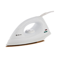 Bajaj Dx-7 1000W Dry Iron With Advance Soleplate And Anti-Bacterial German Coating Technology