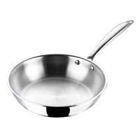 Vinod Platinum Triply Stainless Steel Fry Pan