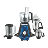 Preethi Zodiac 2.0 MG235 mixer grinder, 750 watt with 4 jars includes 3 In 1 insta fresh juicer Jar & Master chef food processor Jar