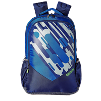 American Tourister Casual Backpack,Amt Mist Sch Bag01 Blue
