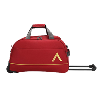 Aristocrat Cadet Polyester 62 Cms Red Travel Duffle