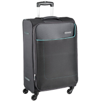 American Tourister Polyester 22.83 Inches Soft Carry-On Suitcase