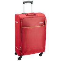 American Tourister Polyester 23.47 Inches Soft Carry-On Suitcase