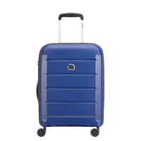 Delsey Binalong Polypropylene 75 Cm 4 Wheels Blue Hard Suitcase