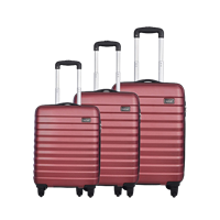 Safari Sonic Hard-Sided Polycarbonate Luggage Set Of 3 Trolley Bags