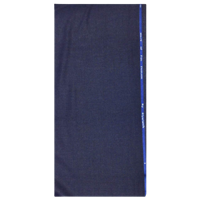 Siyaram'S Men'S Poly Viscose Unstitched 1.3 M Trousers Fabric (Cross Blue, Free Size)