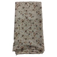Alfine Print Premium Unstitched Shirt Fabric For Men Cotton Blend Material 2.25M Shirt Piece Cloth ( Free Size)