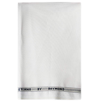 Raymond Men'S Giza Cotton 1.60 M Plain Unstitched Shirt Fabric (Off White, Free Size)