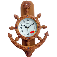 Oreva Plastics Pendulum Wall Clock