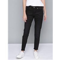 Mast & Harbour Women Black Skinny Fit Stretchable Jeans