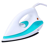 Chartbusters Dry Iron with Non-Stick Coated Soleplate Iron