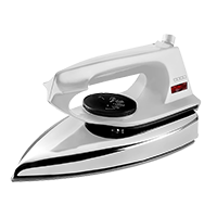Usha 1000 W Ultra Light Weight Dry Iron with Non-Stick Soleplate