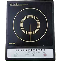 PHILIPS Daily Collection HD4920 1500-Watt Induction Cooktop 